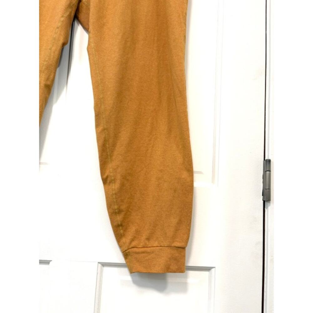 Vuori Performance Jogger Women's L Flax Heather Mustard Athleisure Sweatpants - Picture 4 of 13